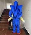 sonic the hedgehog mascot costume adult sonic mascot