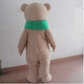 adult bear mascot costume teddy bear costume