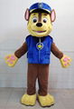 paw patrol mascot costume Chase mascot Marshall costume for party 1