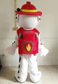 paw patrol mascot costume Chase mascot Marshall costume for party 5