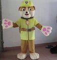 adult paw patrol Marshall Rubble mascot costume for party