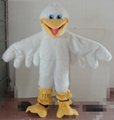 adult Pelican mascot costume pelican costume foam make white bird mascot costume