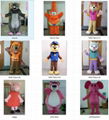 cartoon character mascot costume