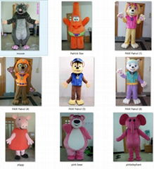 cartoon character mascot costume