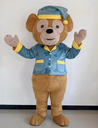 duffy bear costume duffy and friends mascot costume for adult to wear for party 2