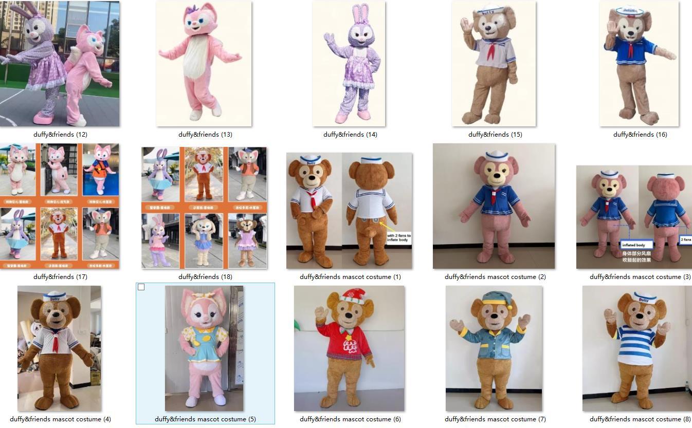 cartoon characters mascot costumes 4