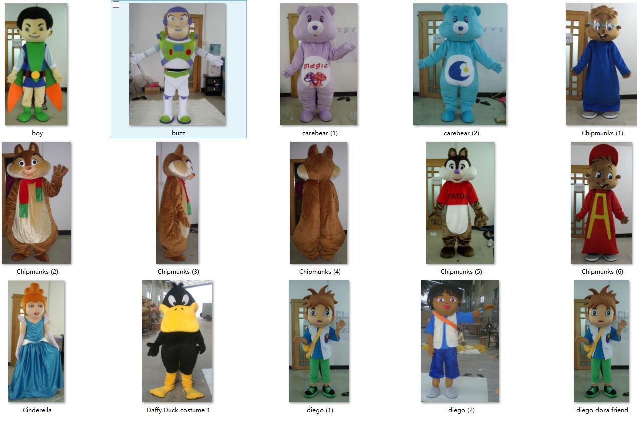 cartoon character mascot costume 5