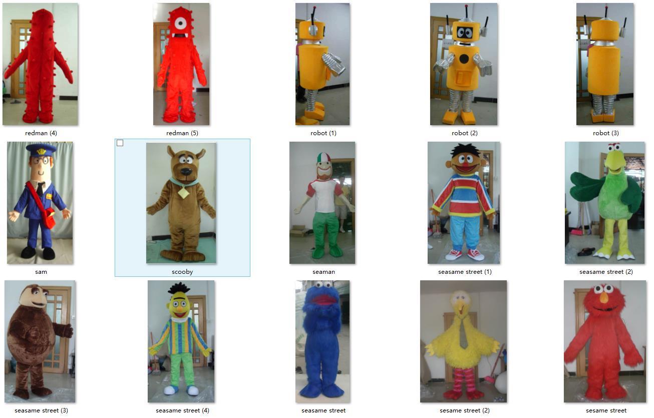 cartoon character mascot costume 6