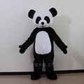 quality foam make panda mascot costume for adult 2