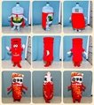 wine bottle custom mascot costumes corporate school sports mascot maker