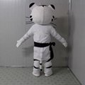 taekwondo tiger mascot costume kickboxing mascot costume custom 4