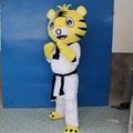 taekwondo tiger mascot adult Kung fu tiger costume