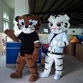 tae kwon do mascot kickboxing tiger mascot costume