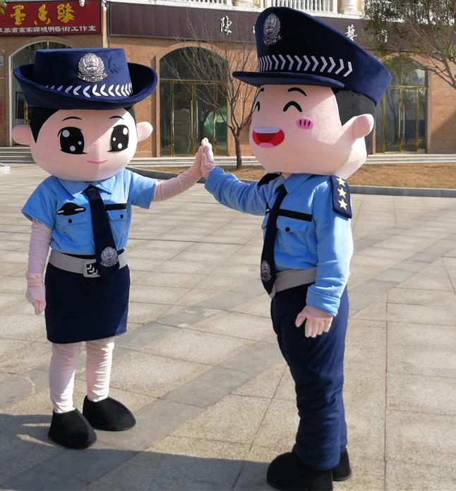 police mascot adult policeman mascot costume 3