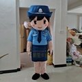 police mascot adult policeman mascot costume