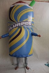 custom inflatable bottle mascot costume for promotion