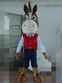 quality new animals mascot costume horse mascot suit for sale