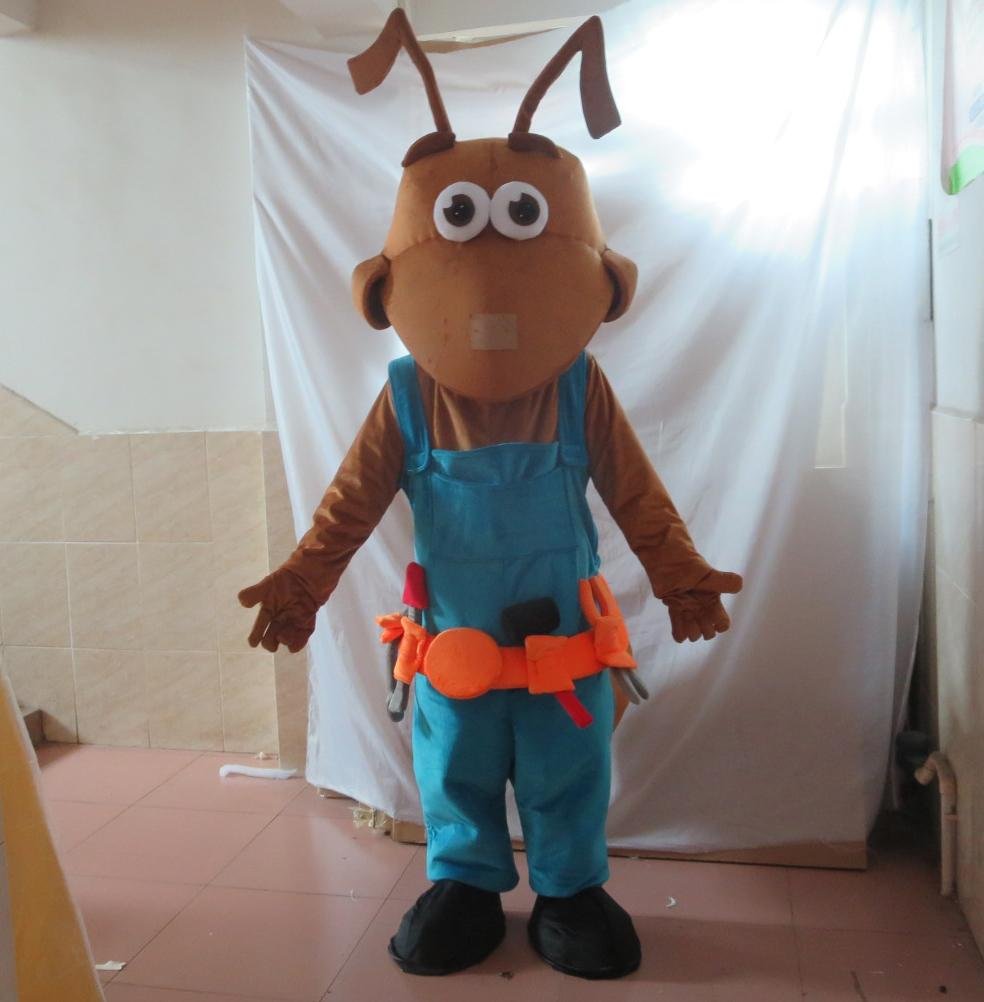 adult insect mascot costume ant/bee/ladybug/gecko/butterfly/Caterpillar 2