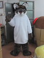 wildcat mascot costume adult bobcat cat