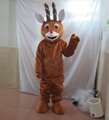 deer mascot costume adult reindeer costume