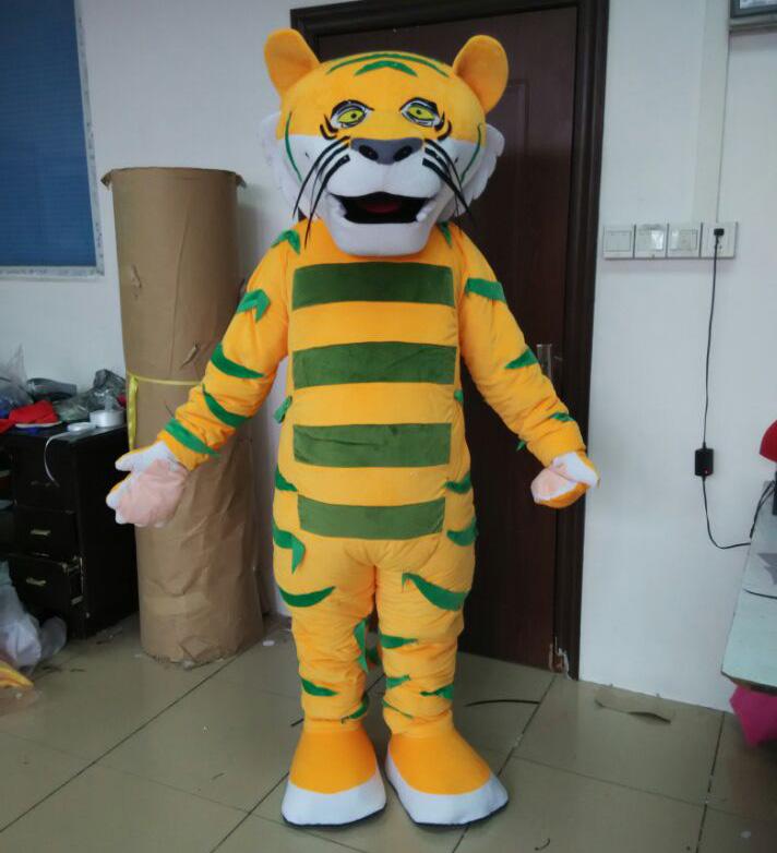 adult tiger mascot costume