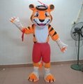 bengal tiger mascot suit costume for