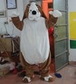 quality basset hound dog mascot costume
