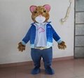 hamster mascot costume suit