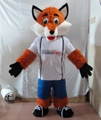 fox mascot costume outfit