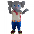 adult elephant mascot costume