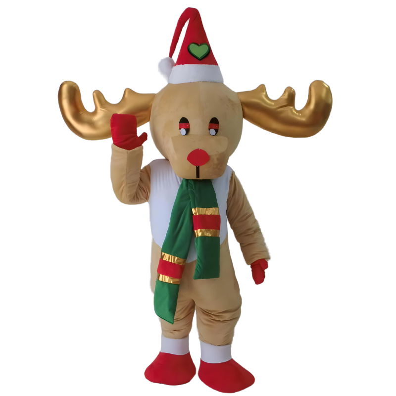 reindeer mascot costume