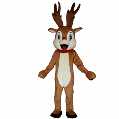 reindeer mascot costume