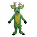 reindeer mascot costume