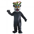 adut lemur mascot costume