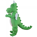 dragon mascot costume adult green dragon costume