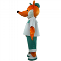 adult fox mascot costume