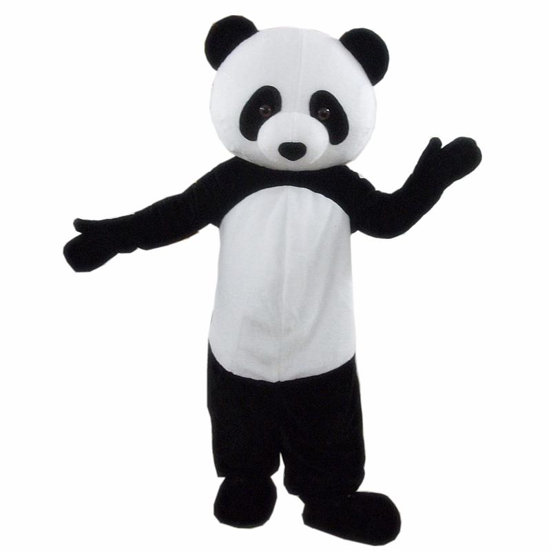 adult panda mascot costume