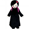 arab mascot costume arabian men woman mascot outfit