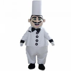 chef mascot costume adult