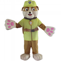 adult paw patrol Marshall Rubble mascot costume for party