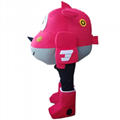 Superwings Jett mascot costume for adults to wear