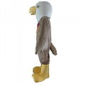 golden eagle mascot costumes suit