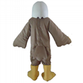 golden eagle mascot costumes suit 3