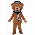adult teddy bear mascot costume