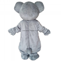 adult koala mascot costume grey koala costume