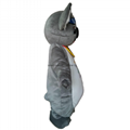 adult koala mascot costume grey koala costume