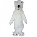 polar bear mascot costume 