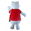 polar bear mascot costume adult polar bear mascot