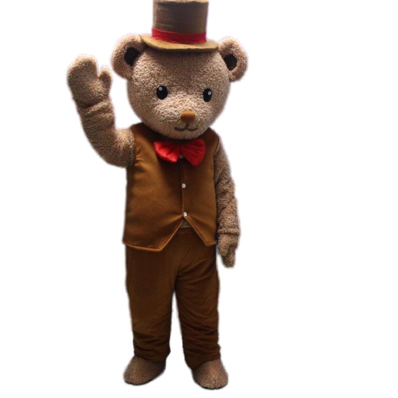 quality new teddy bear animals mascot costume suit for party