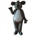 grey koala costume adult koala mascot costume